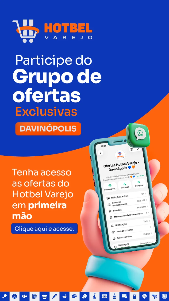 Participe do Grupo de Ofertas Exclusivas do Hotbel Varejo - Davinopolis